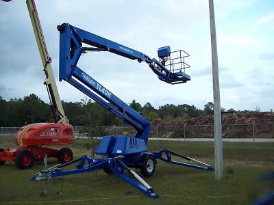 Snorkel TL49 55' boom lift, factory leftover,save $10K