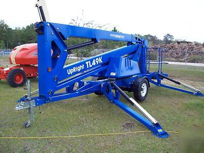 Snorkel TL49 55' boom lift, factory leftover,save $10K