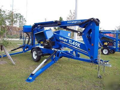 Snorkel TL49 55' boom lift, factory leftover,save $10K