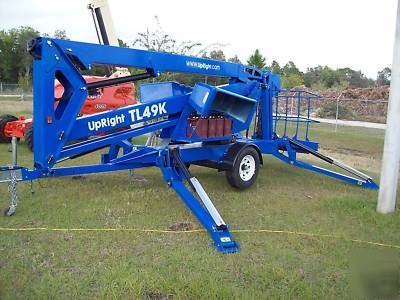 Snorkel TL49 55' boom lift, factory leftover,save $10K