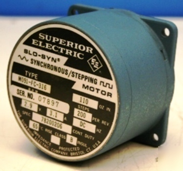 Superior electric M091-fc-316 slo-syn stepping motor