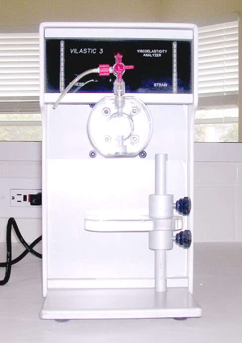 Vilastic-3 viscoelasticity analyzer vi-3 mod ii