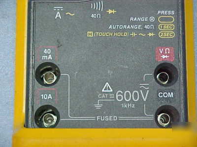 Fluke 76 handheld digital true rms multimeter meter