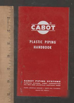 1966 plumbing parts catalog valves pipes pvc