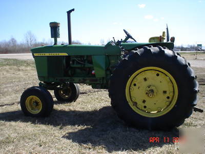 1967 john deere 4020 m&w turbo diesel tractor wf syncro