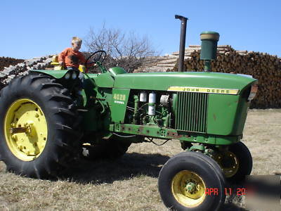 1967 john deere 4020 m&w turbo diesel tractor wf syncro
