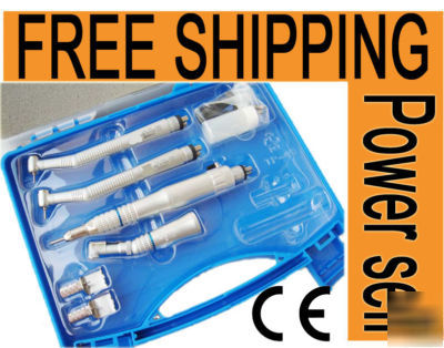 Dental high speed handpiece and low contra angle kit uk