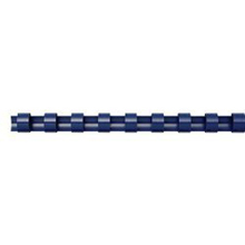 Fellowes 1/4 inch navy plastic combs 100 pack (52502)