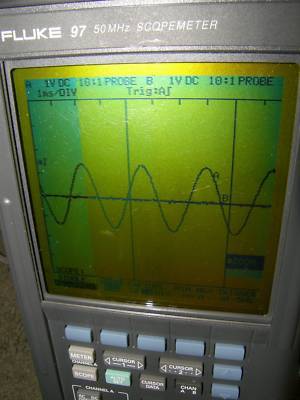 Fluke 97 scopemeter digital multimeter a oscope & meter