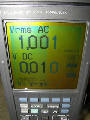 Fluke 97 scopemeter digital multimeter a oscope & meter