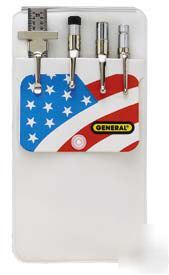 General tools S008 pocket protector nerd tool kit rule