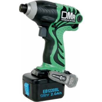 Hitachi WH12DMR 12 volt 1/4 cordless impact driver kit