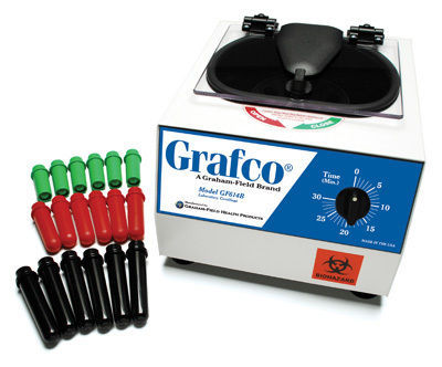 Laboratory 6-place fixed angle centrifuge 