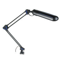 Ledu swing arm fluorescent adjustable clampon task lam