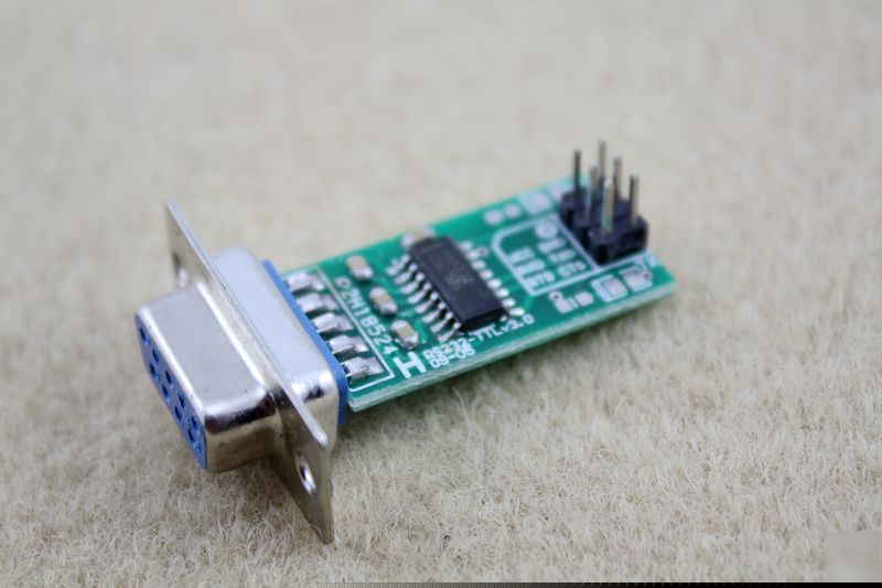 MAX232 RS232 serial to ttl converter board pic adapter
