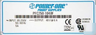 New ib 48V@6A regulated dc power supply telcom server rf