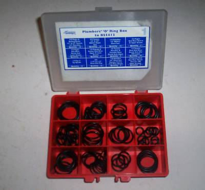 Plumbase plumbers 'o' rings to BS5412 o ring plumbing