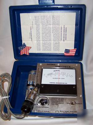 Thermal engineering 4501 vac-check electronic vac gauge