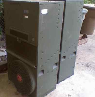 Two mil surplus unit made by trane and the other keko