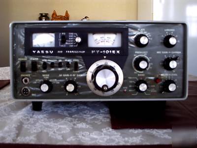 Yaesu ft-101 ex 160 -10 meter transceiver great shape