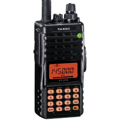 Yaesu vx-270/r vhf 5W handheld radio tx: 136~174MHZ