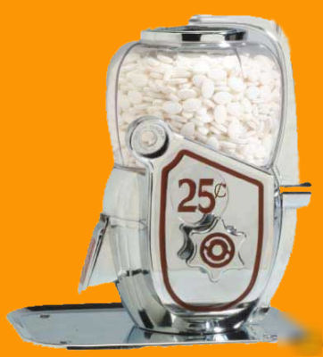 New vintage-style mint, candy & gum vending machine