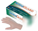 Sensaguard disposable latex vinyl gloves - 50 pair