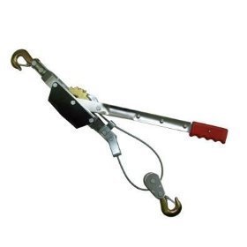 New 3 ton come-a-long winch cable puller w/ 6 ft cable 
