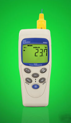 Thermocouple thermometer - type k/j - 800004 - 