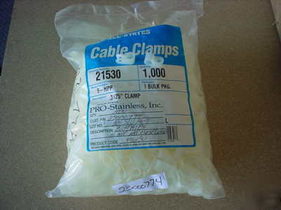 1000 cable clamps .3125