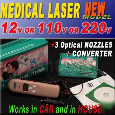12V-110V-220V=quantum therapy soft cold laser lllt =us=
