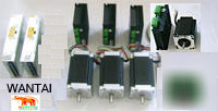 4AXIS nema 34 spindle shaft & NEMA23 stepper motor cnc 