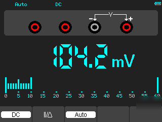 60 mhz handheld scopemeter oscilloscope with dmm 