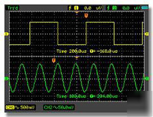 60 mhz handheld scopemeter oscilloscope with dmm 