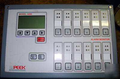 Alarm monitoring system peek measurement model 4400