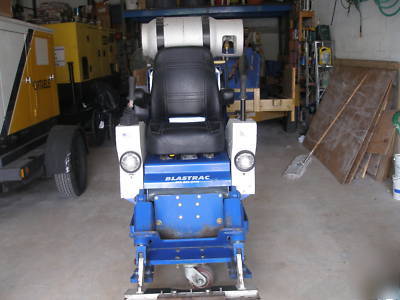 Blastrac scrapper bms-270LPII - 186 hrs. slightly used