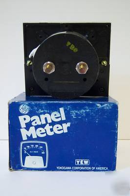 Ge yokogawa 0-3000 dcv/milliamperes meter nos works