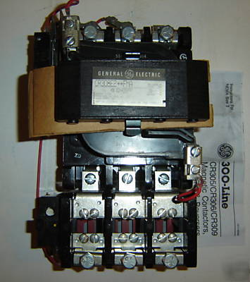 General electric CR308E2**fma motor starter size 3 ge