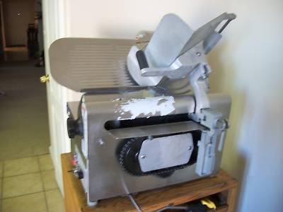 Globe fully automatic tranny driven slicer.perfect cond