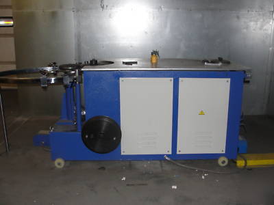 Gore lock spiral elbow machine for spiral pipe