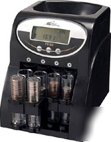 New digital 2 row change coin sorter 