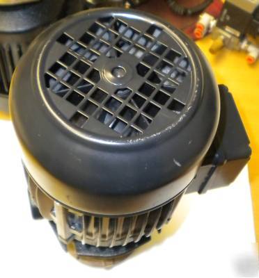 New totally enclosed fan cooled motor & brass pump * *