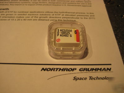 Northrop grummon 'synaptics' 'litton' ktp crystal 