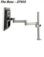 Optional monitor mount arm