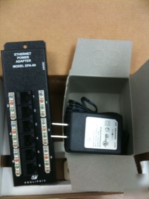 Proliphix 6 port ethernet power adapter epa-60