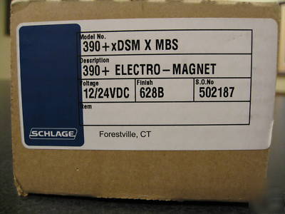 Schlage electro mag magnetic lock 390 dsm mbs