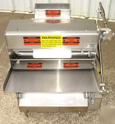 Used acme bench dough roller MRS11 bakery pizza pie 