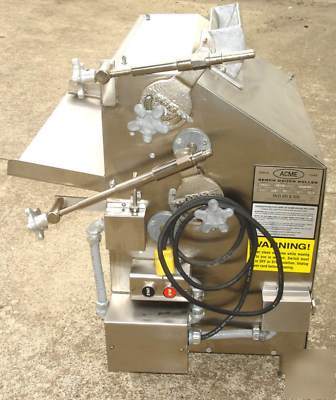 Used acme bench dough roller MRS11 bakery pizza pie 