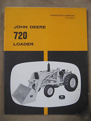 John deere jd 720 loader operator's manual