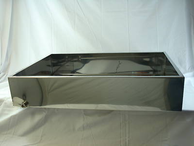 Maple syrup pan, evaporator pan, 2 x 4